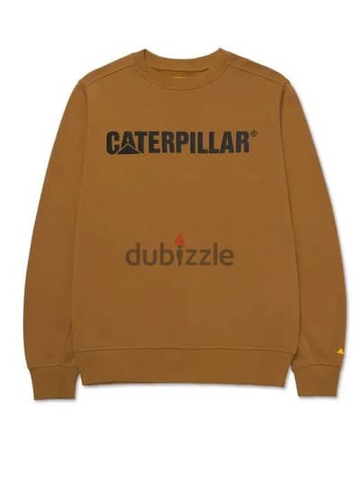 Caterpillar Men s Logo Crew-Neck Sweatshirt