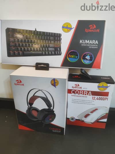 mouse & keyboard & headset Gaming RGB