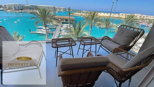Chalet for sale 198 sq m ready to move resale in Marassi Emaar North Coast Sidi Abdel Rahman.