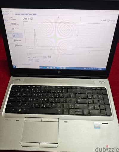 لابتوب HP ProBook 650 G3 - رامات 16 جيجا - كارت شاشة خارجي - هاردين