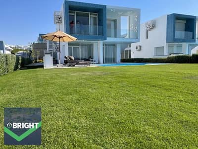 special price!! standalone villa 333m - 5bedrooms - fully finished - very prime location - in fouka bay north coast