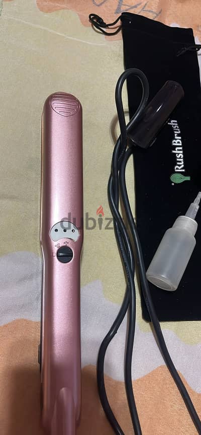 rush brush straightener steam \مكواه شعر راش براش بالبخار مستعمله ممتا