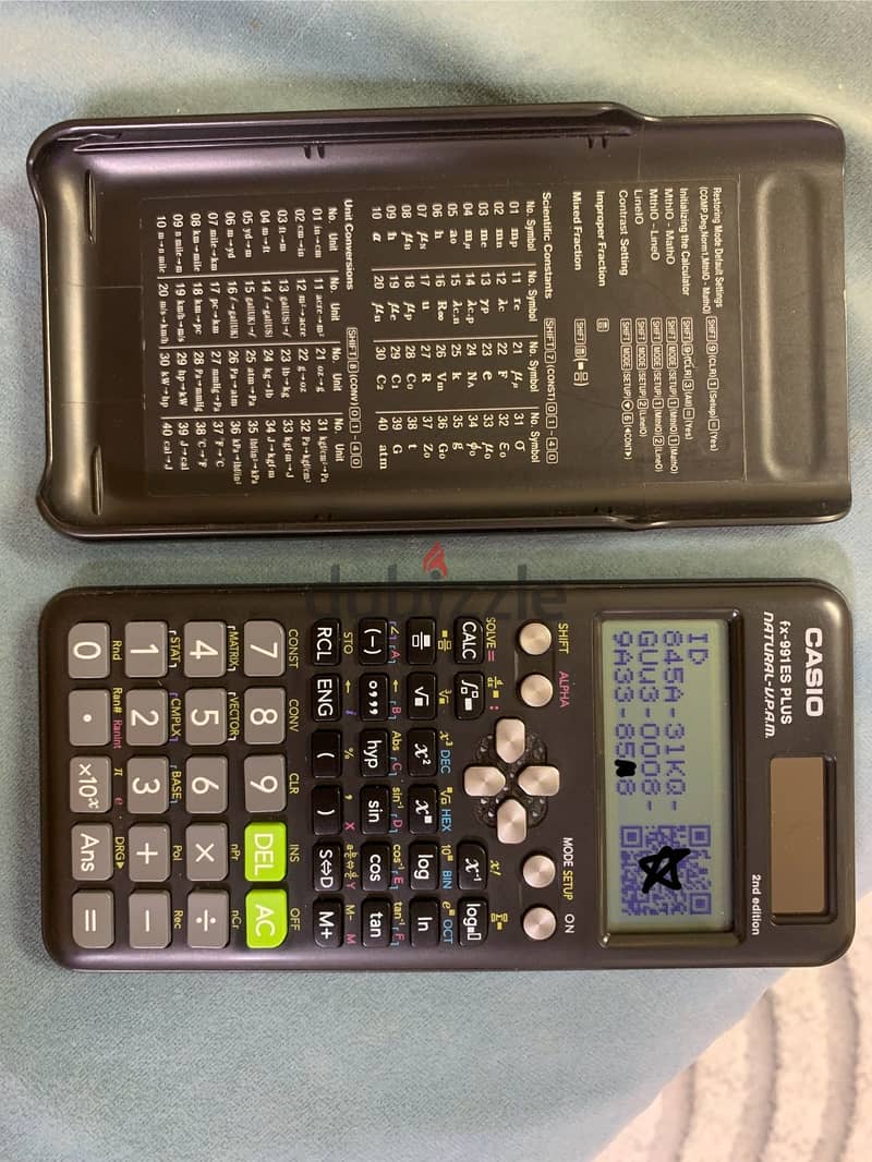 Casio fx-991-Es plus 1