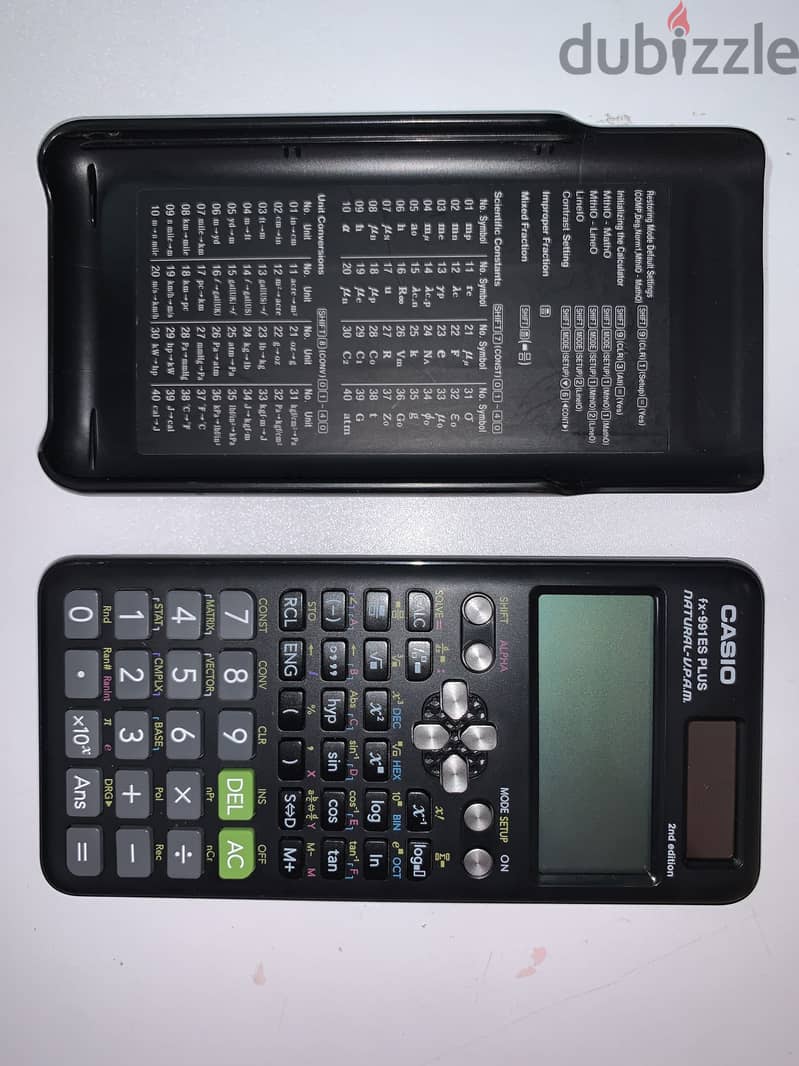 Casio fx-991-Es plus 2