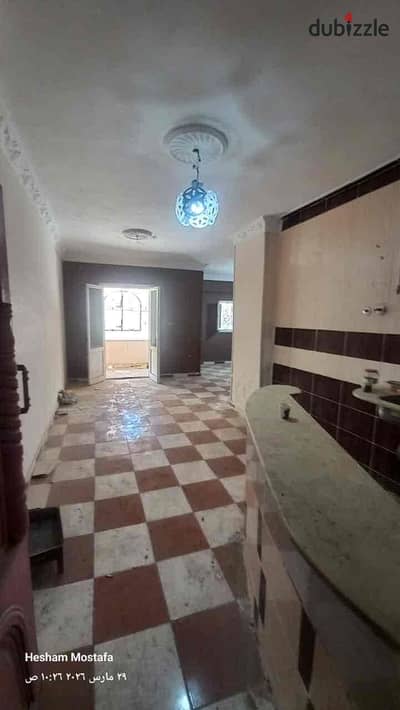 للبيع شقه ٩٠م ارضي مرتفع بشارع العياده ، البيطاش - اسكندريه العجمي