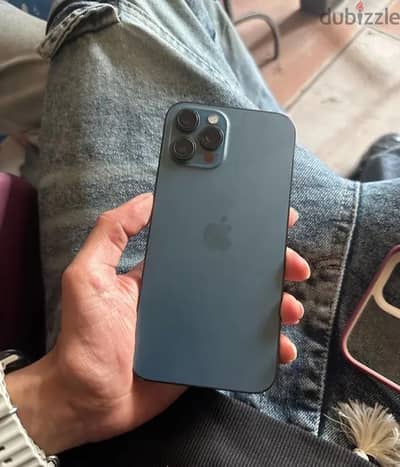 iphone 12 pro max 256gb 88%  زيرو ضريبه.