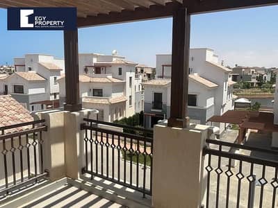 تاون هاوس للبيع يطل علي الجولف في ريفا مراسي متشطب بالكامل باقساط