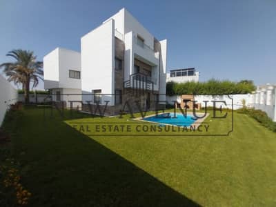 فيلا ستاند ألون مفروشة  مع حمام سباحة خاص في Cleopatra Square كليوباترا سكوير أكتوبربسعر مميز وإطلالة على اللاندسكيب