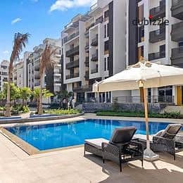 Ground floor apartment with garden for sale with a distinctive view from Landscape in the heart of New Cairo, Fifth Settlement,