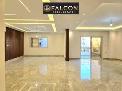 Apartment for sale (hotel finishing + air conditioning + kitchen) in front of Madinaty