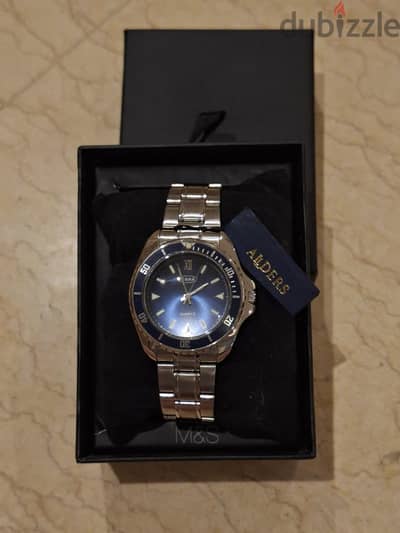 Hana Original Stainless Steel Watch – Blue Dial – Like New with Box