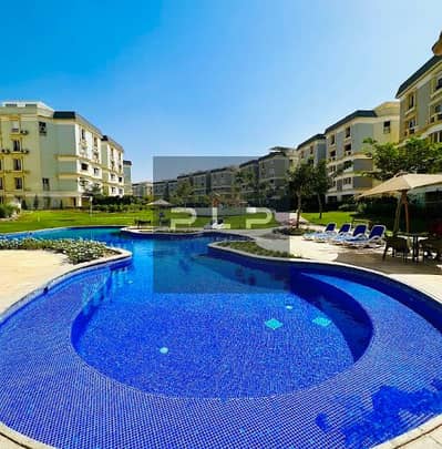 شقة ريسيل جاهزة و متشطبة  دايركت على حمام السباحة  للبيع في ماونتن فيو هايد بارك التجمع Mountain View Hyde Park