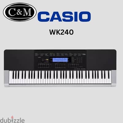 Casio WK 420 digital keyboard 76 keys