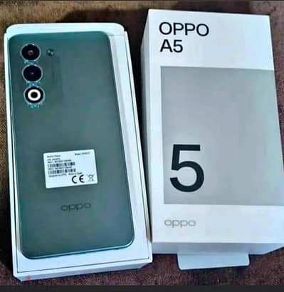OPPO A5 256 giga 8Ram في ضمان