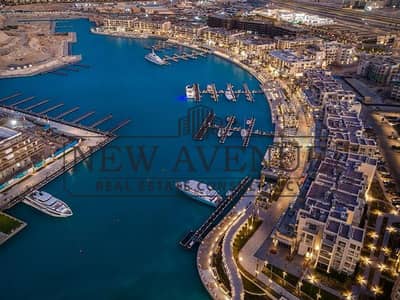 Chalet Sea View and Pool View At marina marassi Few steps to main marine Facing North l Fully Finished