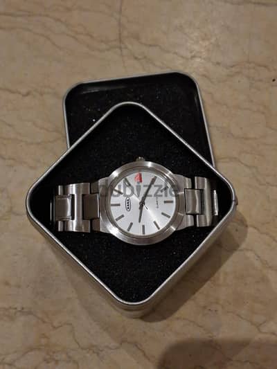 Hana Original Stainless Steel Watch – Silver Dial