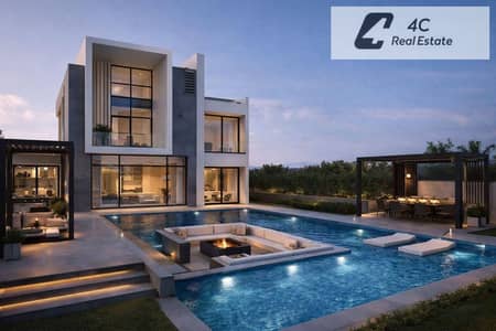 Villa standalone 650m with DP & installments prime location open view landscape in Saada Compound First Settlement New Cairo next to Swan Lake