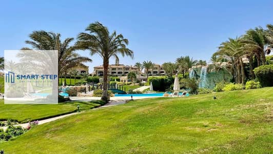 Chalet with garden fully sea view for sale in lavista 3 sokhna