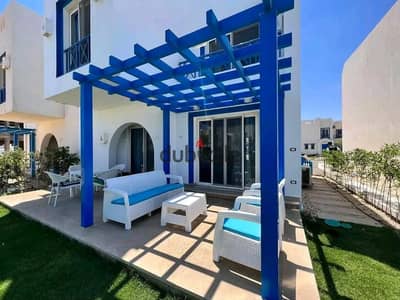 جاهز للمعاينة فوري شاليه للبيع في الساحل الشمالي قرية نايا باي بانوراما فيو علي البحر مباشرة & pools احلي موقع في القرية بالتقسيط 10 سنوات naia bay