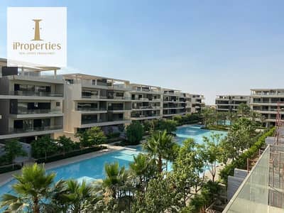 شقة بجاردن 80 متر  وحمام سباحة خاص فيو واتر فيتشرز | Lake View 2 استلام 2026