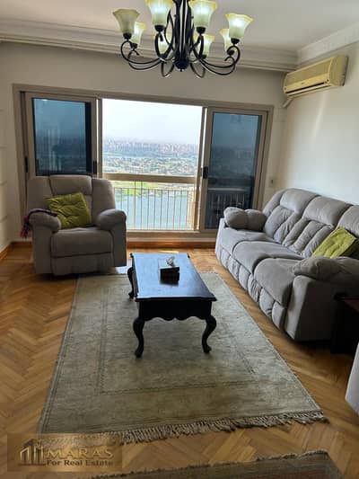 Duplex for Sale in Maadi Corniche Al Jawhara Tower 280 sqm Full Nile View 4 Bedrooms 3 Bathrooms Prime High Floor Deal