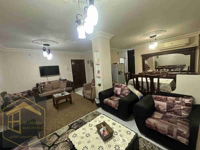 Apartment for rent furnished in Al-Rehab 3 bedrooms