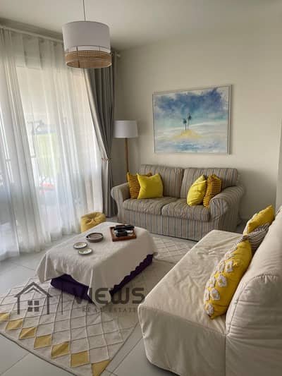 شاليه 70م مفروش بالكامل مباشر علي حمام السباحة Marassi