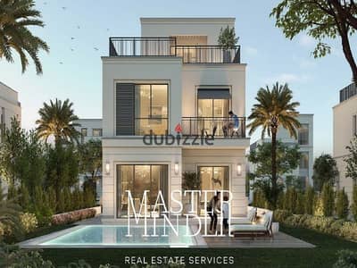 Fully finished Standalone Villa for sale with Installments till 2030 in Belle Vie New Zayed by Emaar Misr