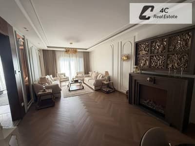 للبيع بمقدم وتكمله اقساط لسرعه البيع شقه 195م تشطيب الترا سوبر لوكس-تكيفات-مطبخ open view landscape- فيفث سكوير، التجمع الخامس-المراسم جاهزه للمعاينه