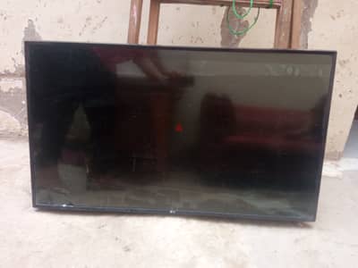 شاشة LG Smart 49 بوصة {زجاج مكسور} قابل للتفاوض