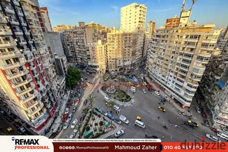 مطلات مفتوحة بالكامل امكانية غلق غرفة ثالثة شقة للبيع في سيدي بشر 150 م
