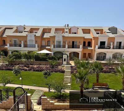تاون هاوس ارض 380م للبيع باقل سعر في السوق استلام فوري في ليان صبور- 5 دقايق من الجامعه الامريكيه بالقرب من بالم هيلز