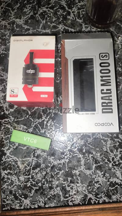 vape drag M100 s + tank digiflavor sv4