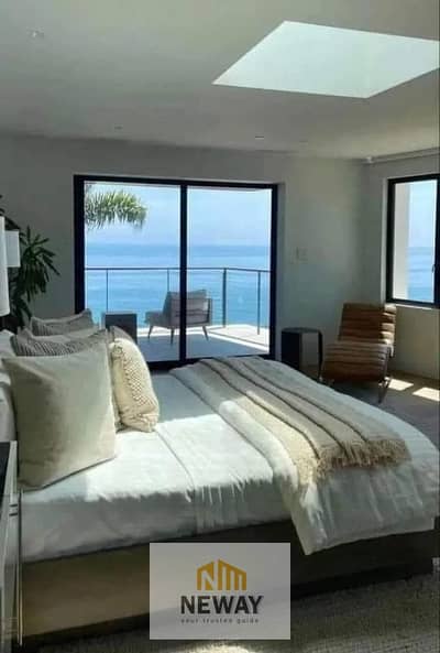 A distinctive chalet for sale, early delivery , in the North Coast, in Mazarine, New Alamein, at the best price.
