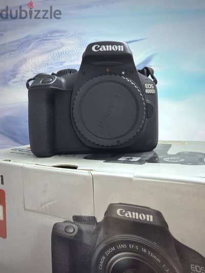 Canon 4000D DSLR Camera – حالة ممتازة