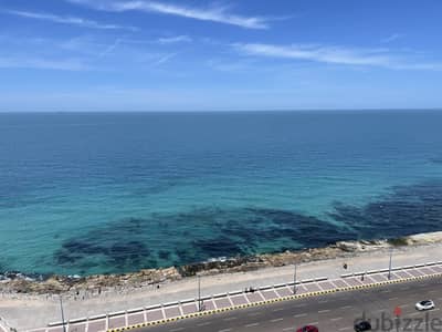 دور كامل تجاري أو إداري ٥٠٠ متر اول صف علي البحر الاسكندرية