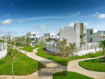 Twin House Ali Al-Moftah Ready for Delivery Panorama View Next to Compound Al-Reem