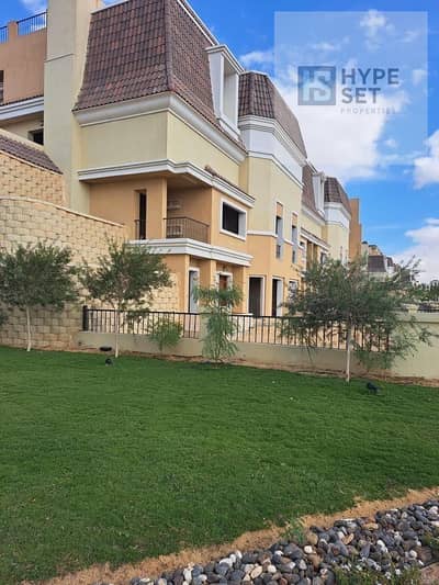 town house corner 150m  double view for sale in sarai by mnhd