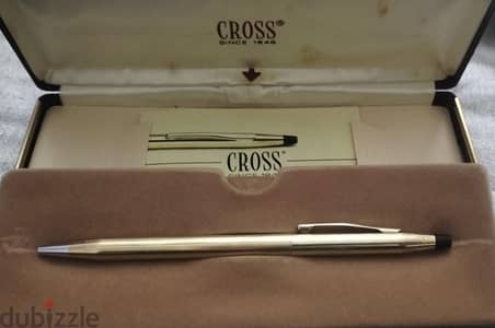 Cross Classic Century 10k ballpoint pen made in Ireland  قلم كروس جاف