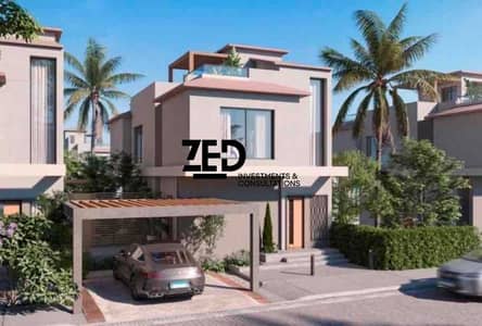 بأقل مقدم فيلا ستاند الون ٢٧٠ متر في بادية بالم هيلز اكتوبر الجديدة badya palm hills october