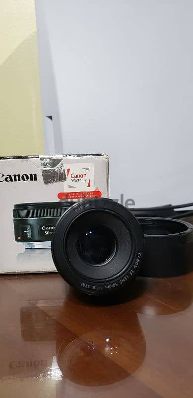lens canon 50mm 1.8
