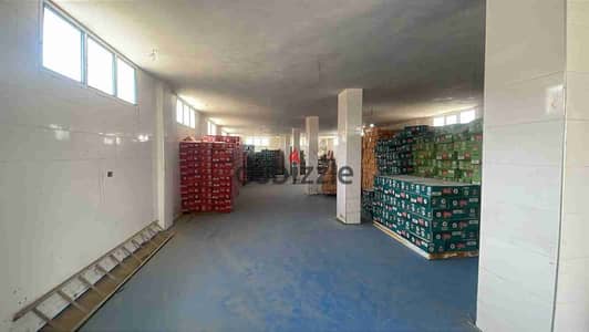 For rent, a 1200 sqm food factory, two floors in the industrial area of Belbeis