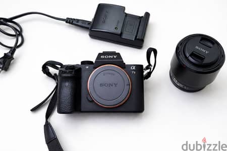 Sony a7ii with lens 50mm 1.8