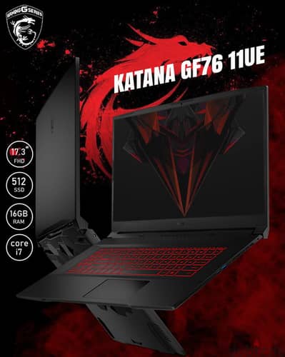MSI Katana GF76 i7 11800H RTX 3060 Gaming Laptop