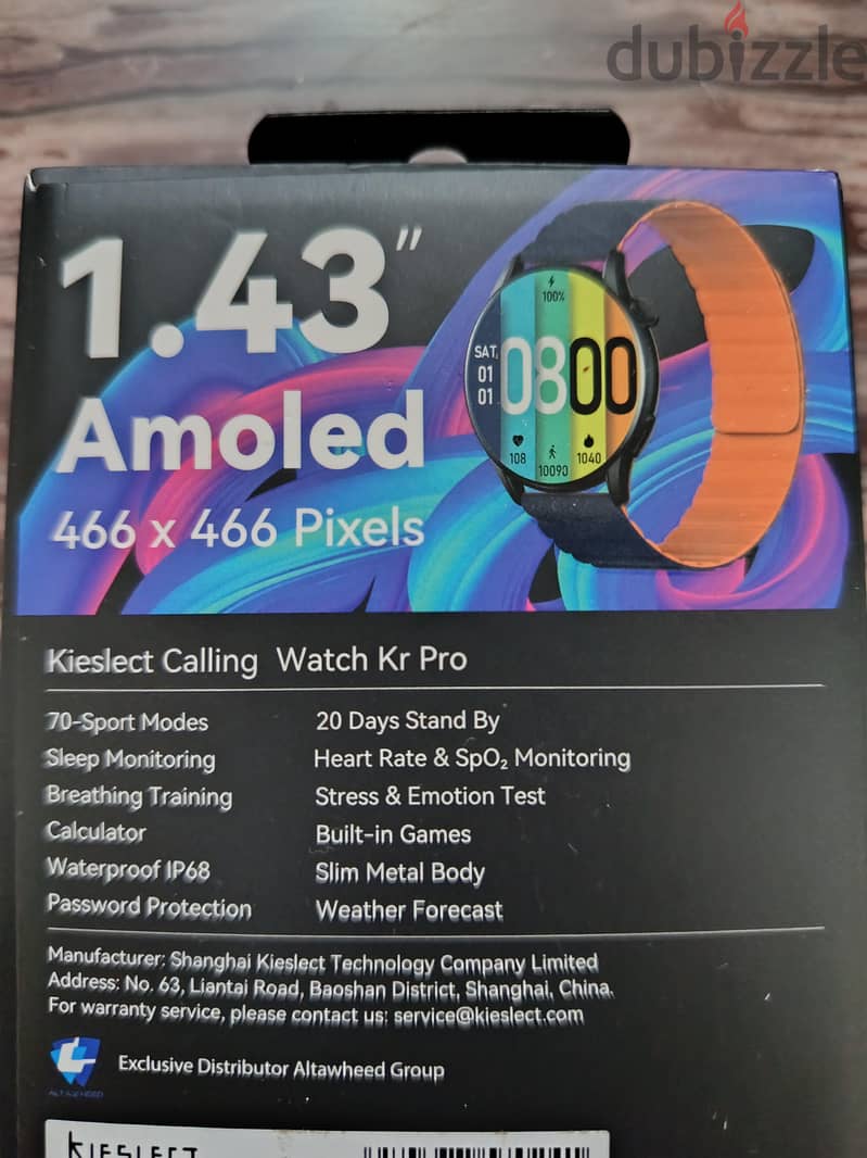 Kieslect Calling Watch KR Pro 4