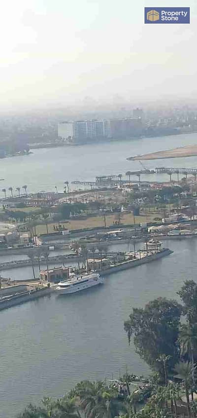  للبيع جناح فندقي فاخر – أبراج عثمان    صف أول بانوراما مباشرة على النيل 