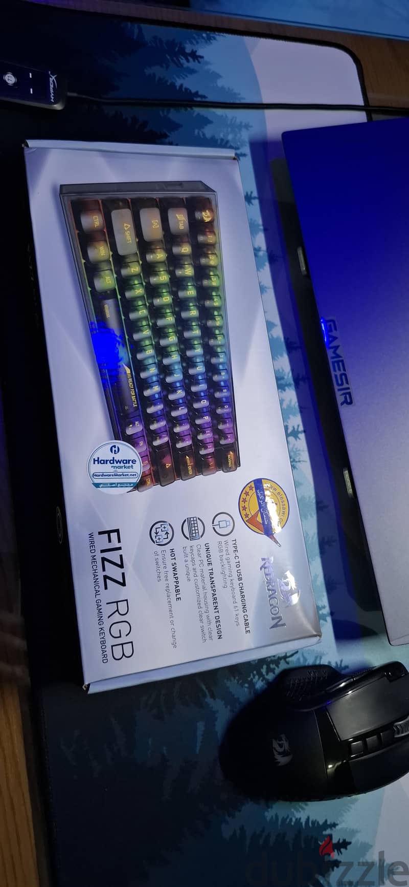Red dragon keyboard 6