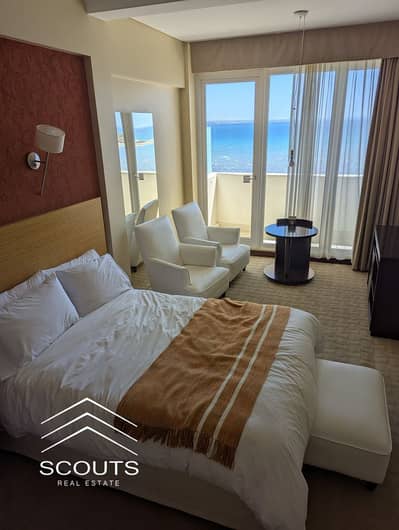 على البحر شاليه 3 غرف للبيع بالسعر القديم صف اول على اللاجونز فى مارينا 8 Marina الساحل الشمالي North Coast بجوار بورتو وابراج العلمين والحي اللاتيني