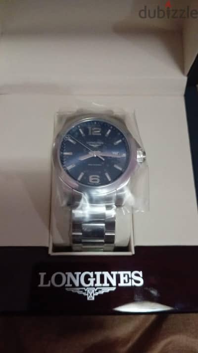 ساعة لونجين كونكويست أصلية جديدة بالضمان - Longines Conquest L37594966