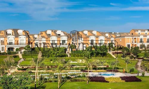 كورنر تاون هاوس علي اكبر لاند سكيب مباشرة بحري استلام فوري في كمبوند ليان كمبوند فيلات فقط ساكن و عايش امام سوديك ڤيلات